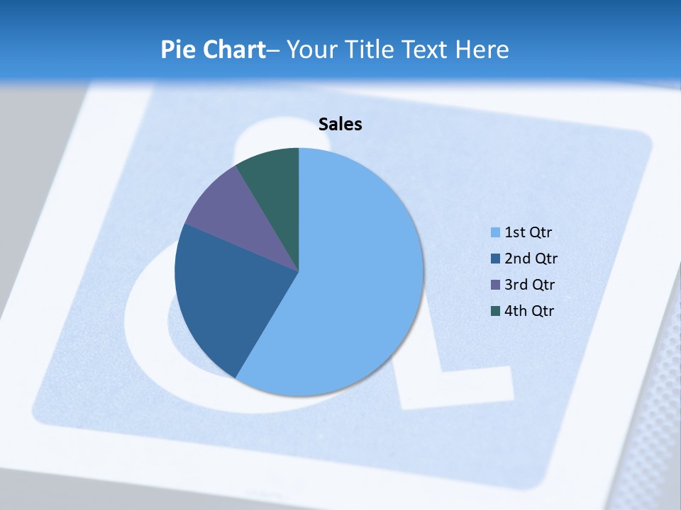 Silhouette Person Handicapped PowerPoint Template