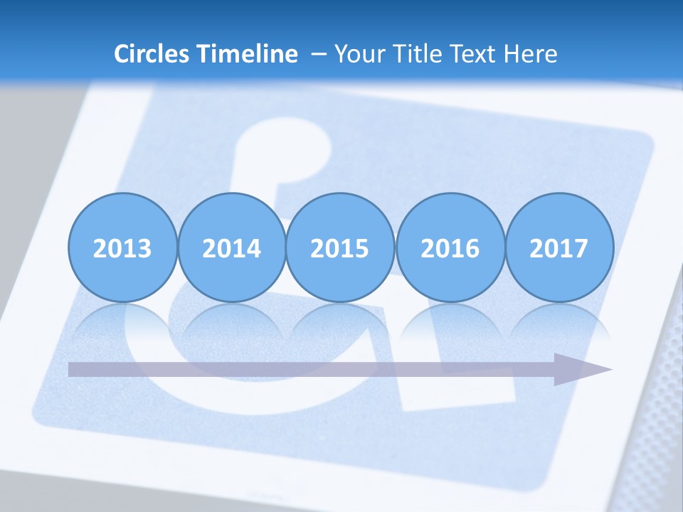 Silhouette Person Handicapped PowerPoint Template