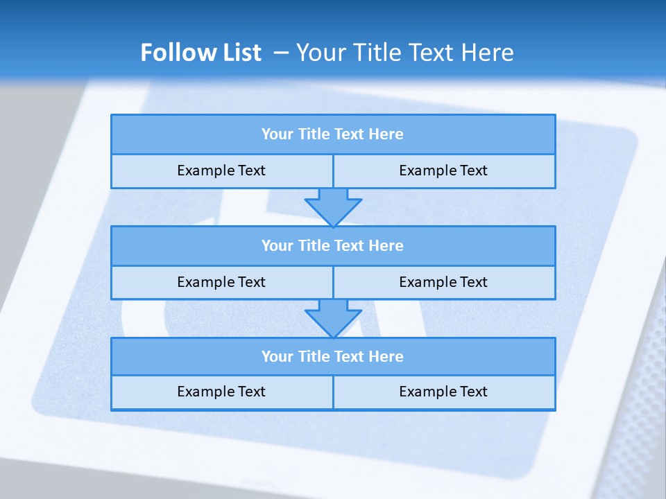 Silhouette Person Handicapped PowerPoint Template