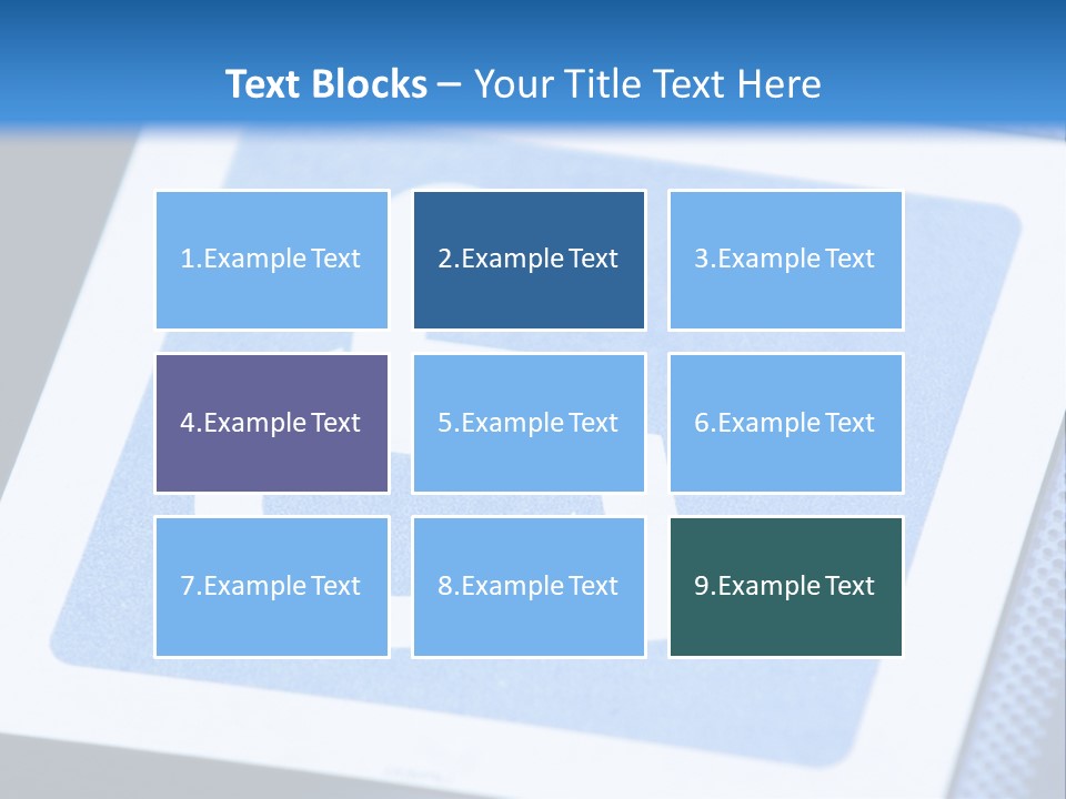 Silhouette Person Handicapped PowerPoint Template