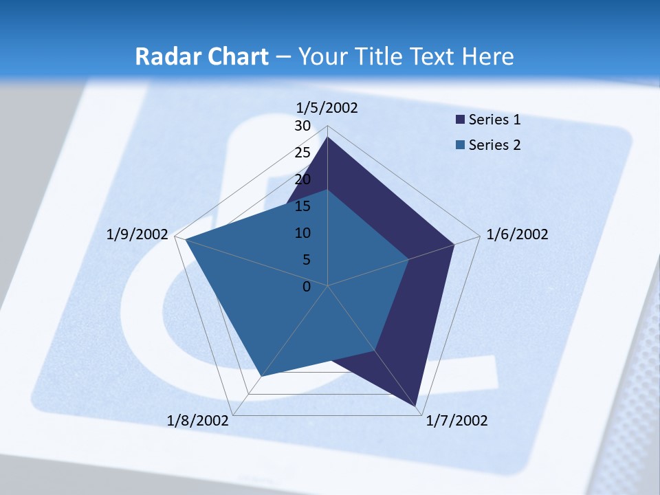 Silhouette Person Handicapped PowerPoint Template