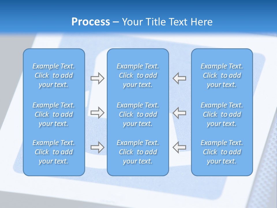 Silhouette Person Handicapped PowerPoint Template