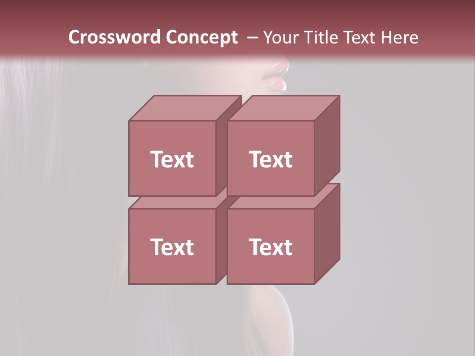 Cosmetic Cut Clean PowerPoint Template