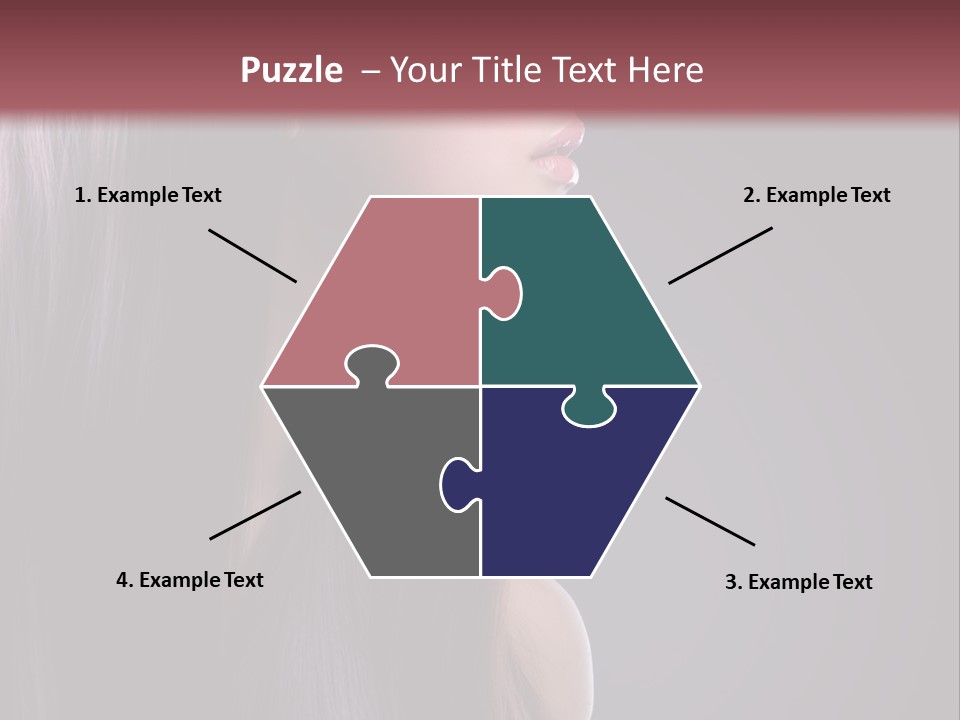 Cosmetic Cut Clean PowerPoint Template