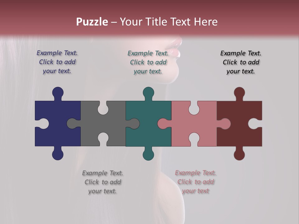 Cosmetic Cut Clean PowerPoint Template