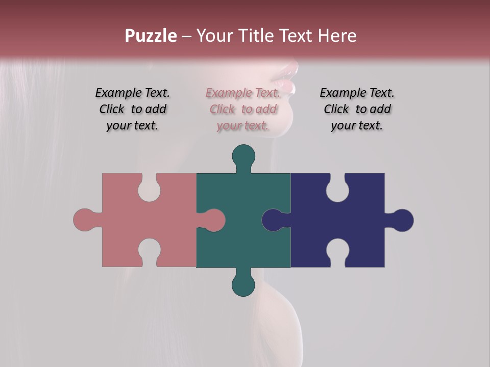 Cosmetic Cut Clean PowerPoint Template