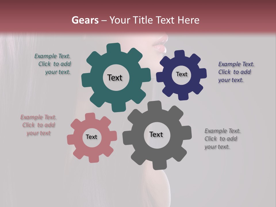 Cosmetic Cut Clean PowerPoint Template