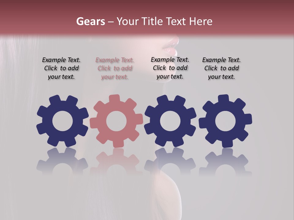 Cosmetic Cut Clean PowerPoint Template