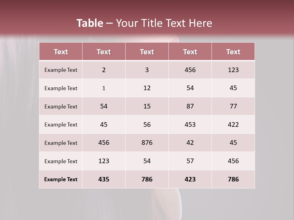 Cosmetic Cut Clean PowerPoint Template