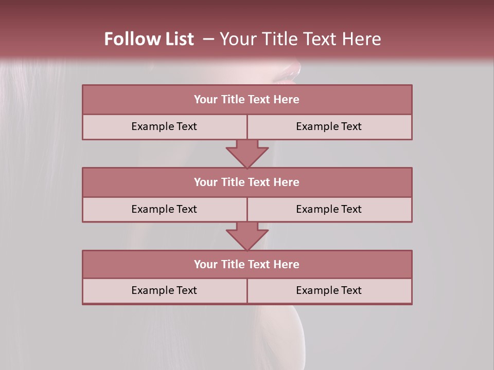 Cosmetic Cut Clean PowerPoint Template