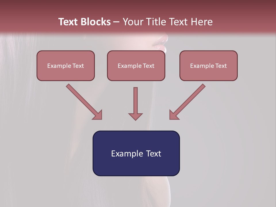 Cosmetic Cut Clean PowerPoint Template