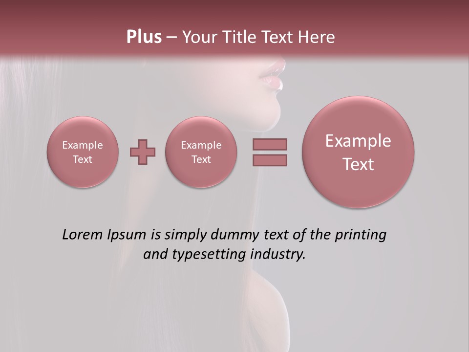 Cosmetic Cut Clean PowerPoint Template