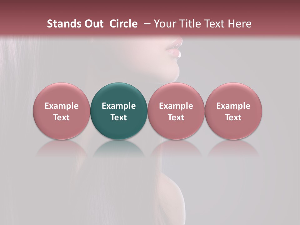 Cosmetic Cut Clean PowerPoint Template