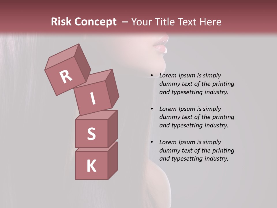 Cosmetic Cut Clean PowerPoint Template