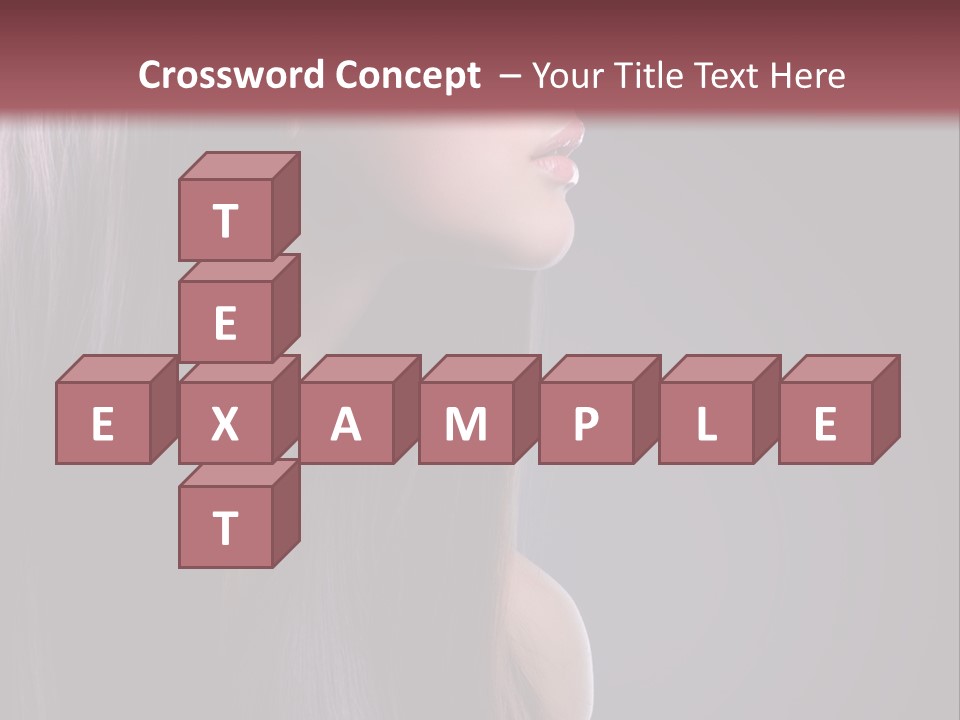 Cosmetic Cut Clean PowerPoint Template