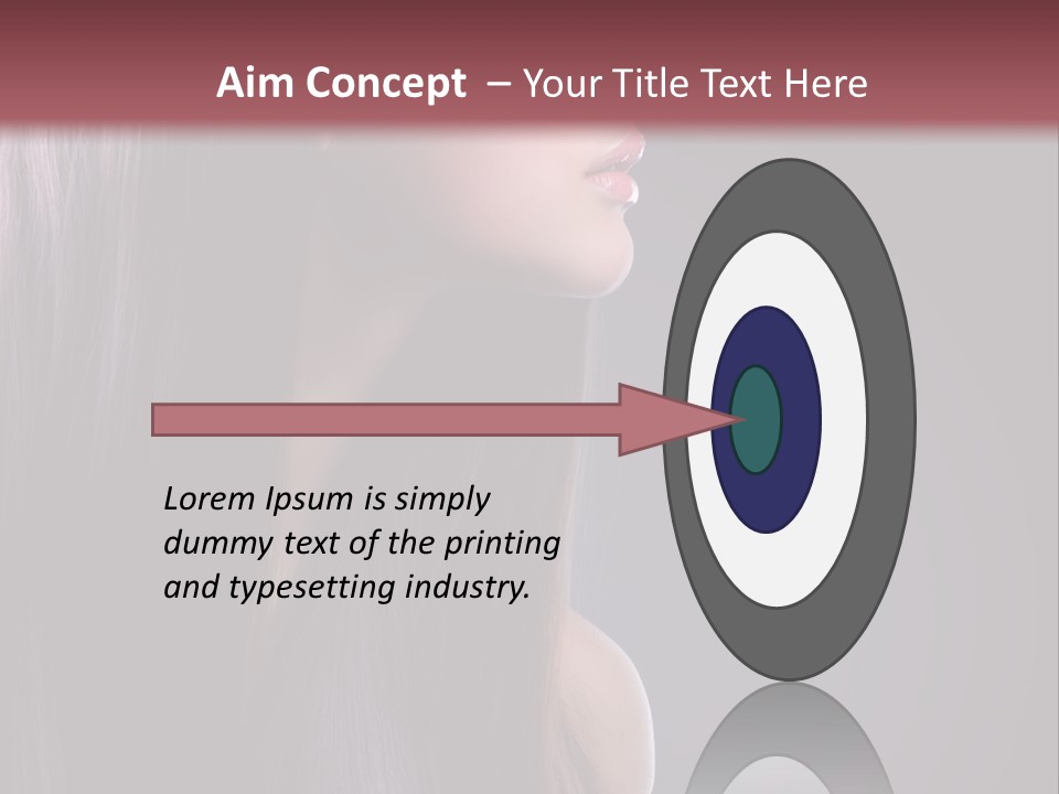 Cosmetic Cut Clean PowerPoint Template