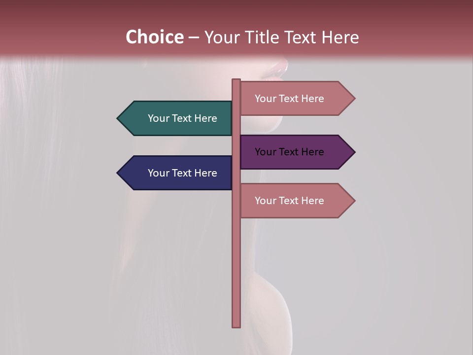Cosmetic Cut Clean PowerPoint Template