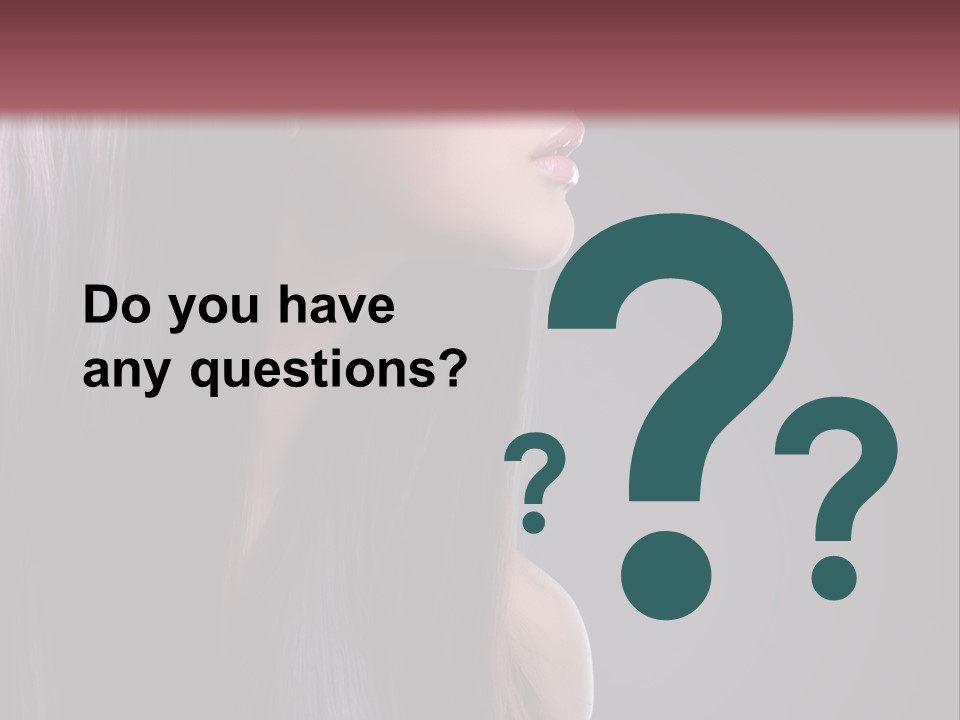 Cosmetic Cut Clean PowerPoint Template