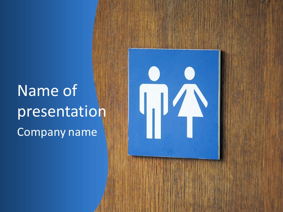 Lady Female Gender PowerPoint Template