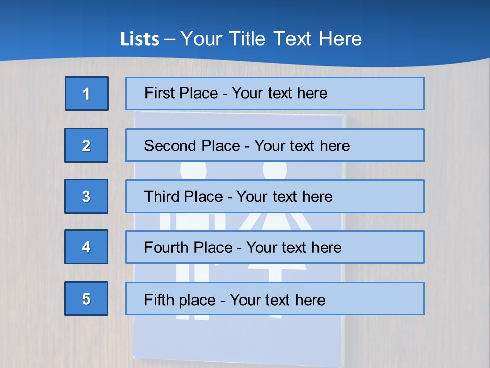 Lady Female Gender PowerPoint Template