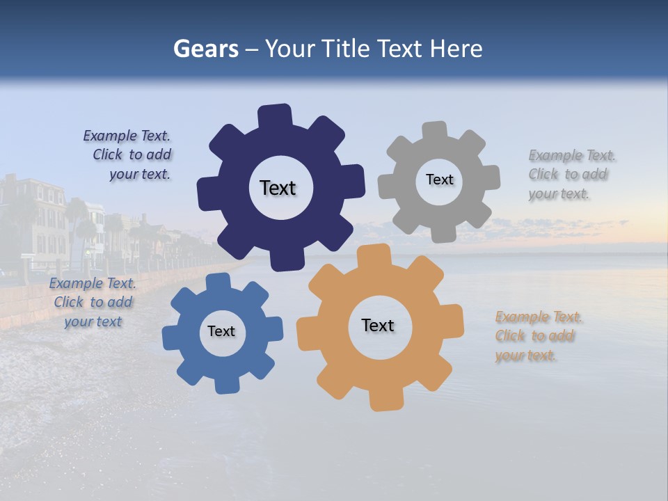Row Tour Charleston PowerPoint Template