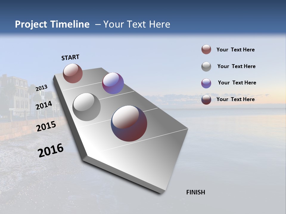 Row Tour Charleston PowerPoint Template