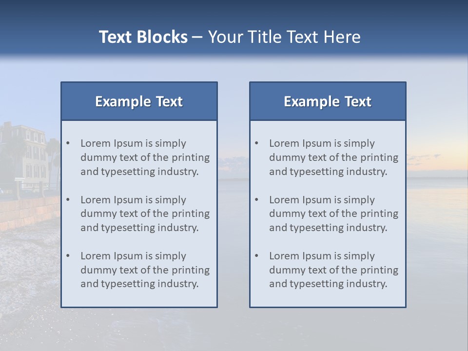 Row Tour Charleston PowerPoint Template