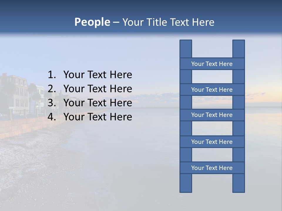 Row Tour Charleston PowerPoint Template