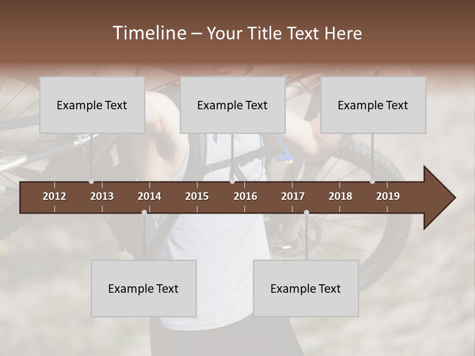 Race Protect Bike PowerPoint Template
