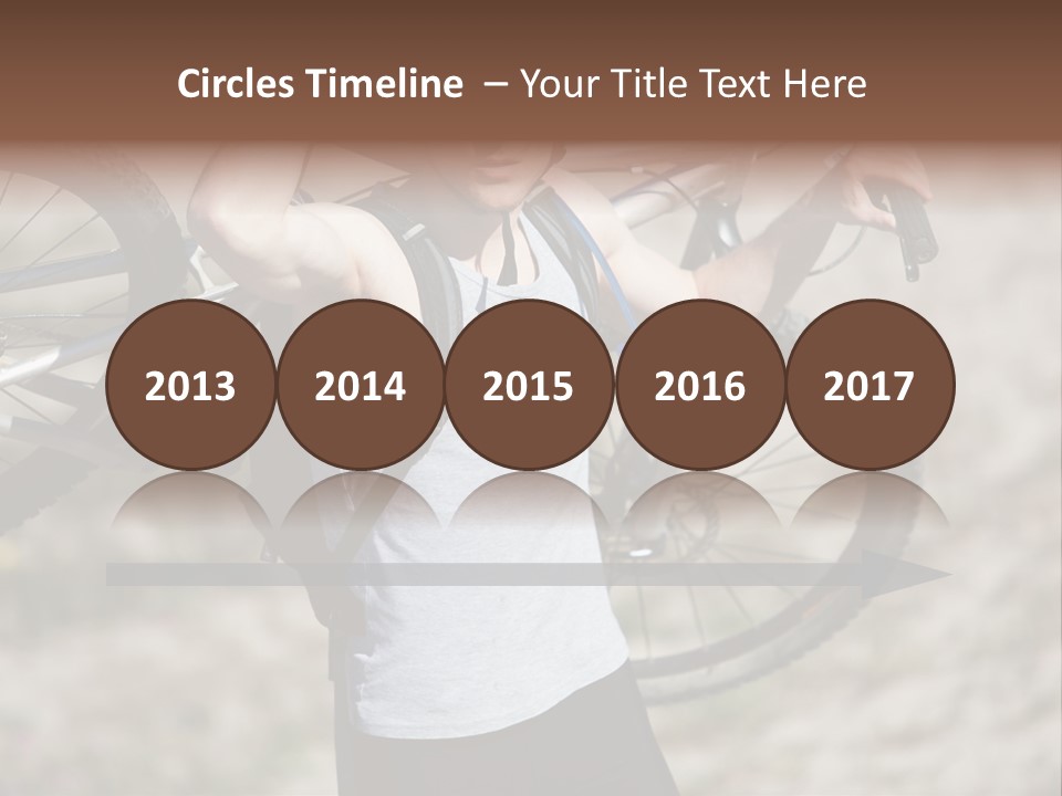 Race Protect Bike PowerPoint Template