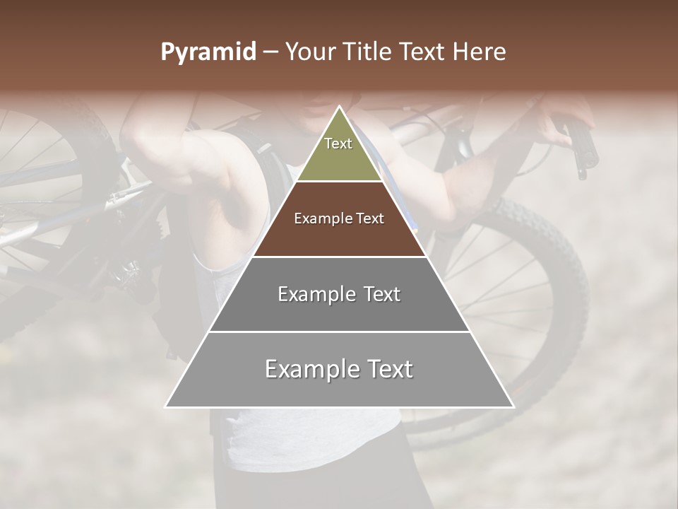 Race Protect Bike PowerPoint Template