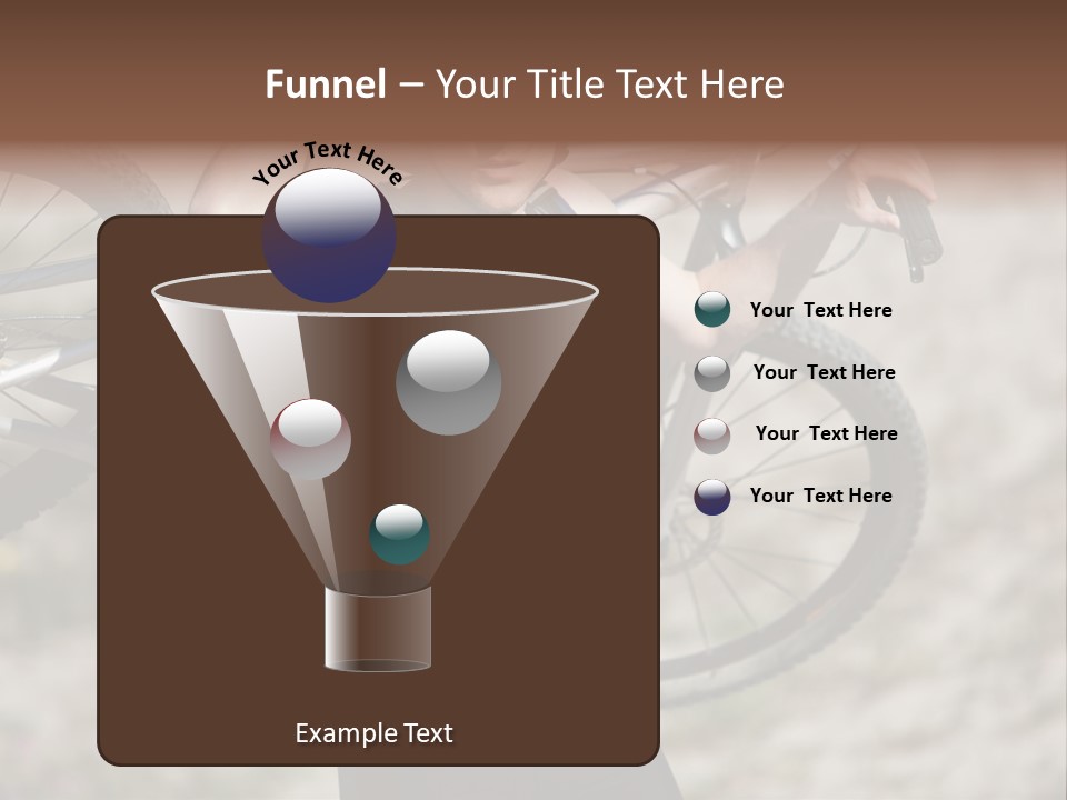 Race Protect Bike PowerPoint Template