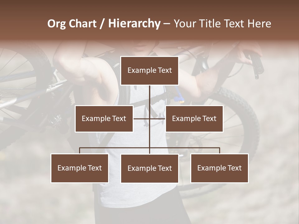 Race Protect Bike PowerPoint Template