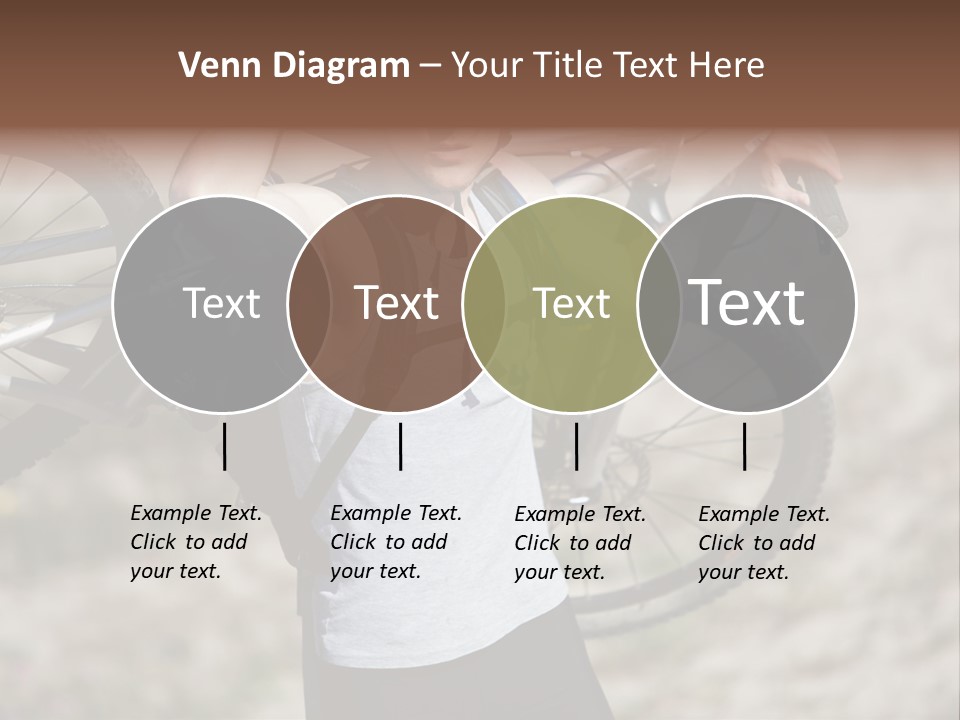 Race Protect Bike PowerPoint Template