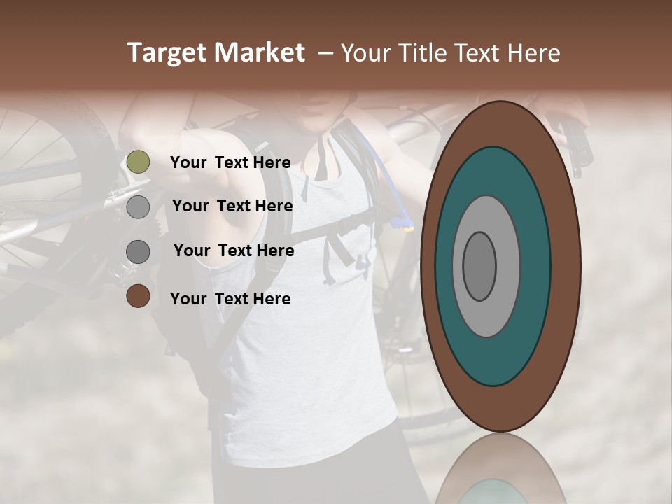 Race Protect Bike PowerPoint Template