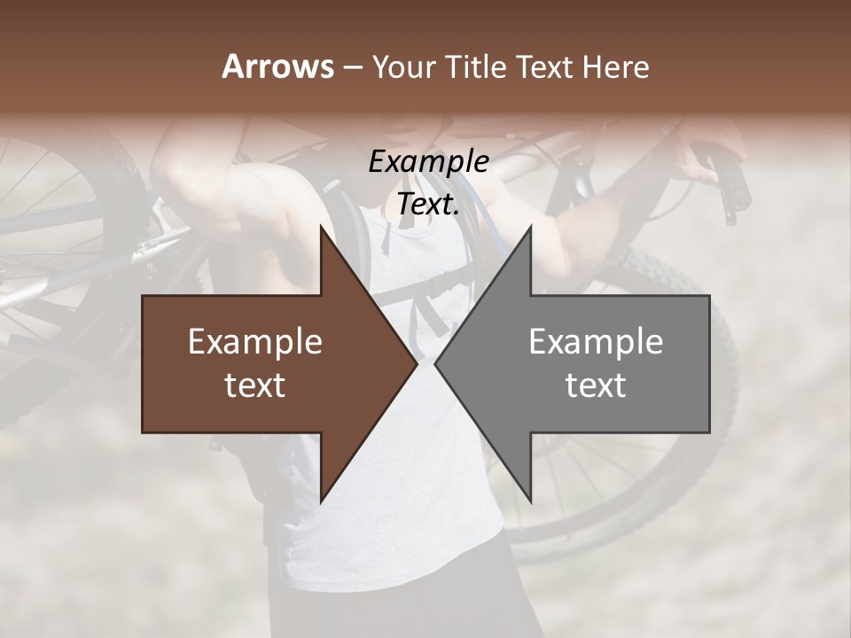 Race Protect Bike PowerPoint Template