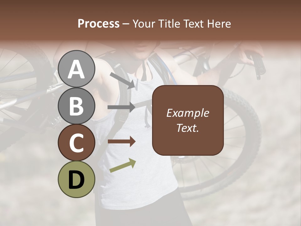 Race Protect Bike PowerPoint Template