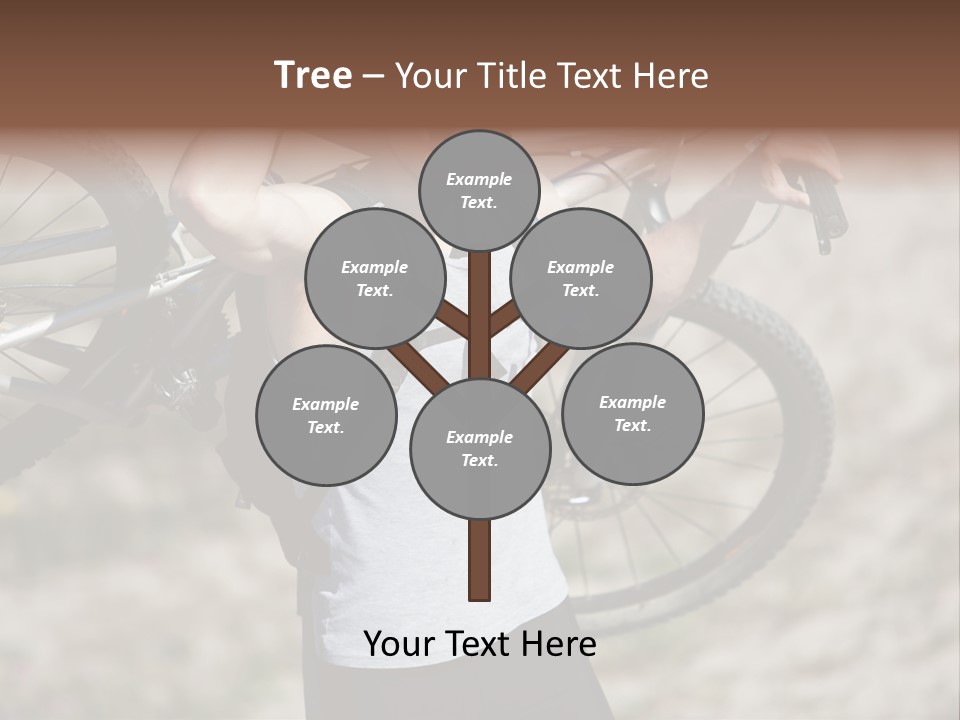 Race Protect Bike PowerPoint Template