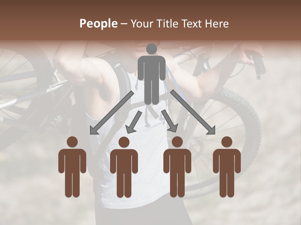 Race Protect Bike PowerPoint Template