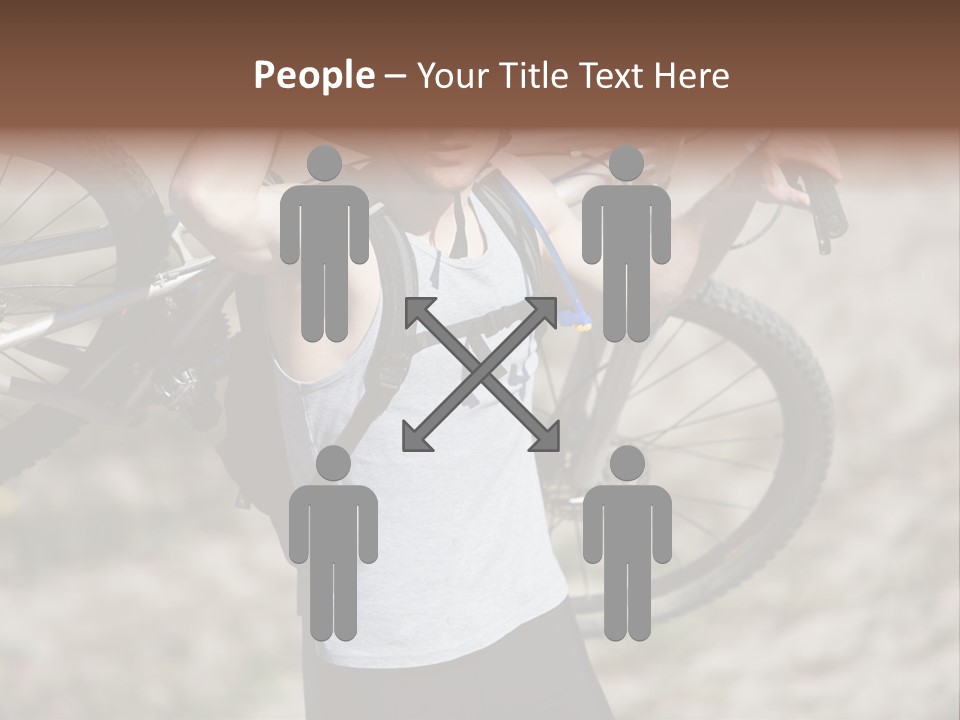 Race Protect Bike PowerPoint Template