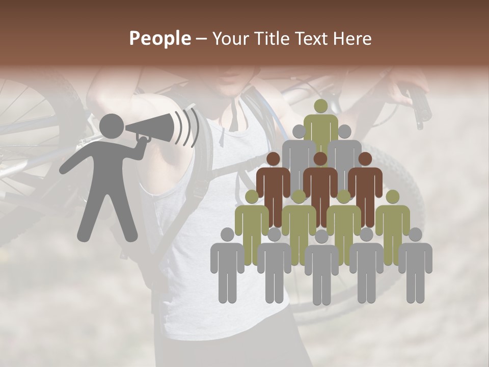 Race Protect Bike PowerPoint Template