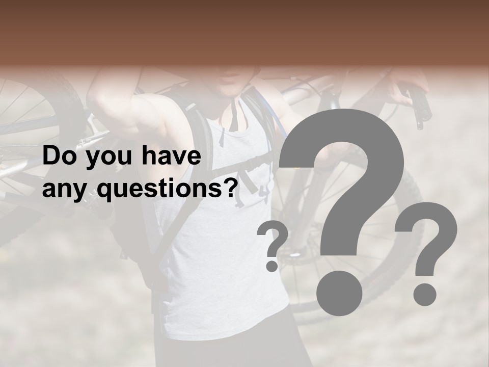 Race Protect Bike PowerPoint Template