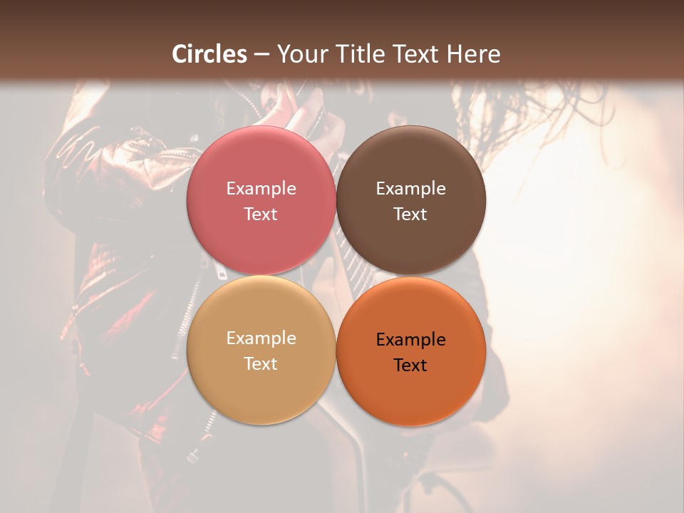 Herb Flowering Thyme PowerPoint Template