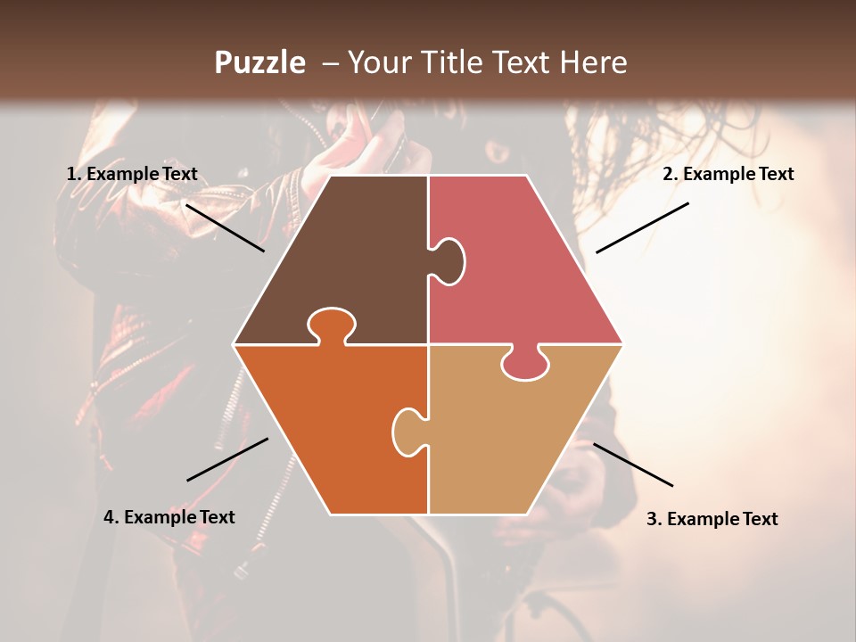 Herb Flowering Thyme PowerPoint Template