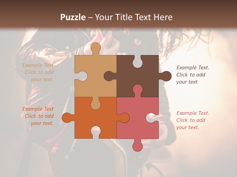 Herb Flowering Thyme PowerPoint Template