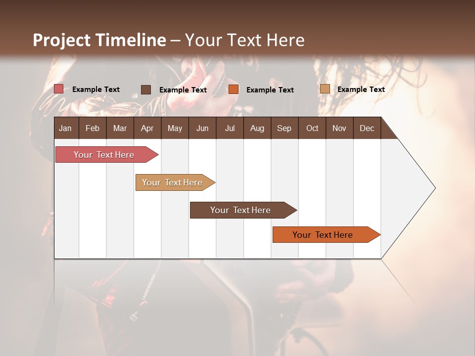 Herb Flowering Thyme PowerPoint Template