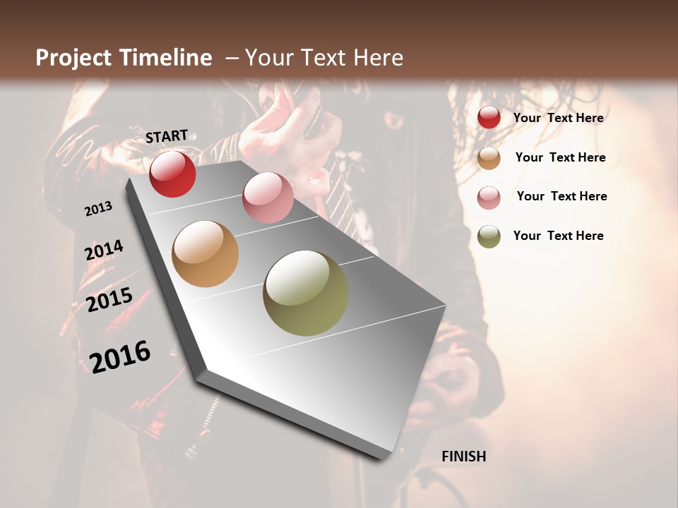 Herb Flowering Thyme PowerPoint Template