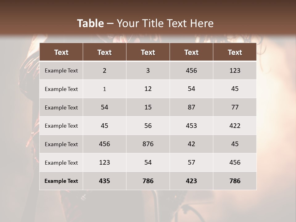 Herb Flowering Thyme PowerPoint Template