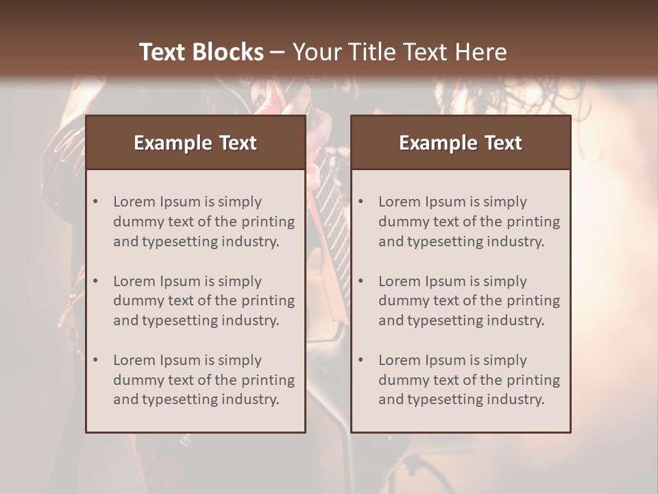 Herb Flowering Thyme PowerPoint Template