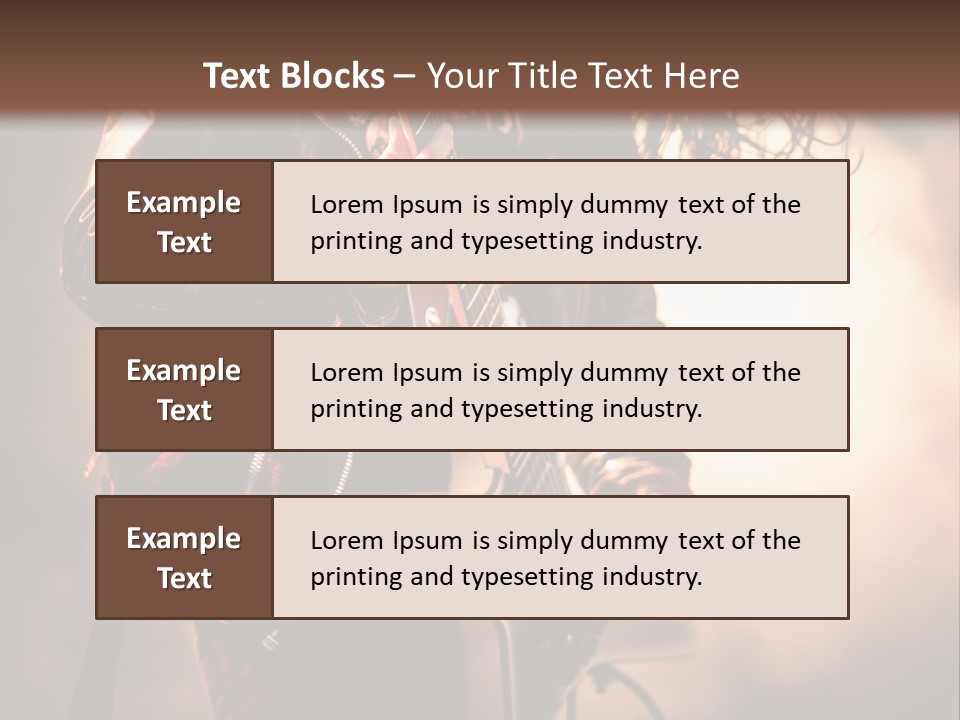 Herb Flowering Thyme PowerPoint Template